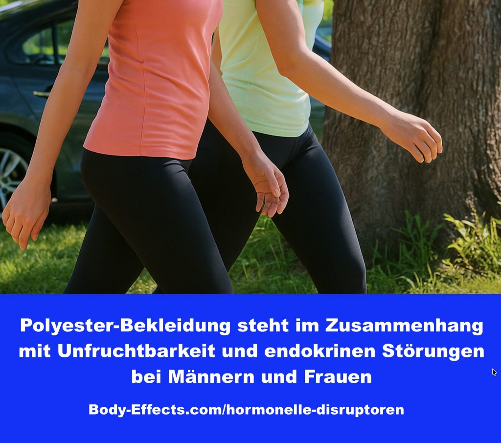 Polyester als hormoneller Disruptor